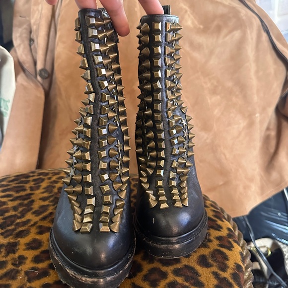 Jeffrey Campbell Shoes - Jeffrey Campbell Black Spike Booties